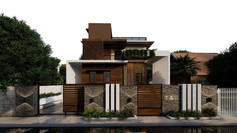 Modern villa elevation design: Stunning Luxury Appeal